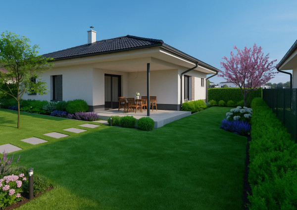 AKCIA! PREDAJ murovaný 4-izb. bungalov (dom 4), Láb, okr. Malacky